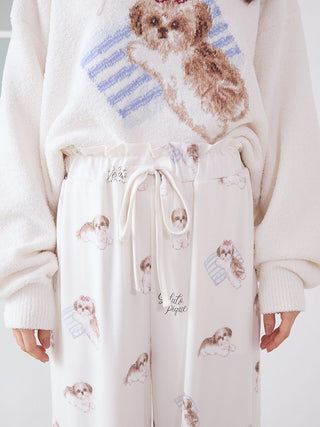 Shih Tzu Print Pants