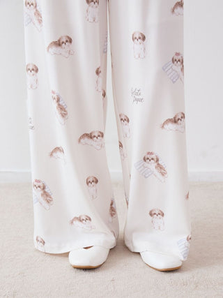 Shih Tzu Print Pants