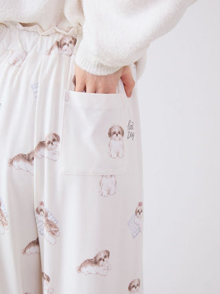 Shih Tzu Print Pants