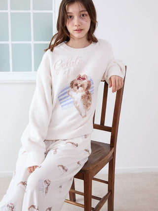 Shih Tzu Print Pants