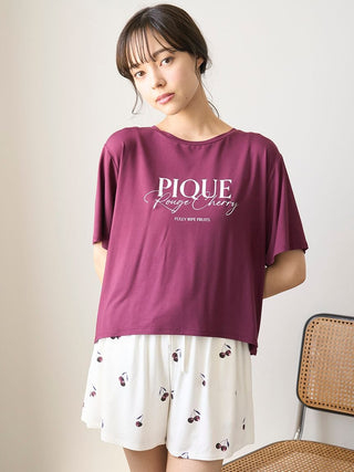 Cool Rayon Cherry Shorts
