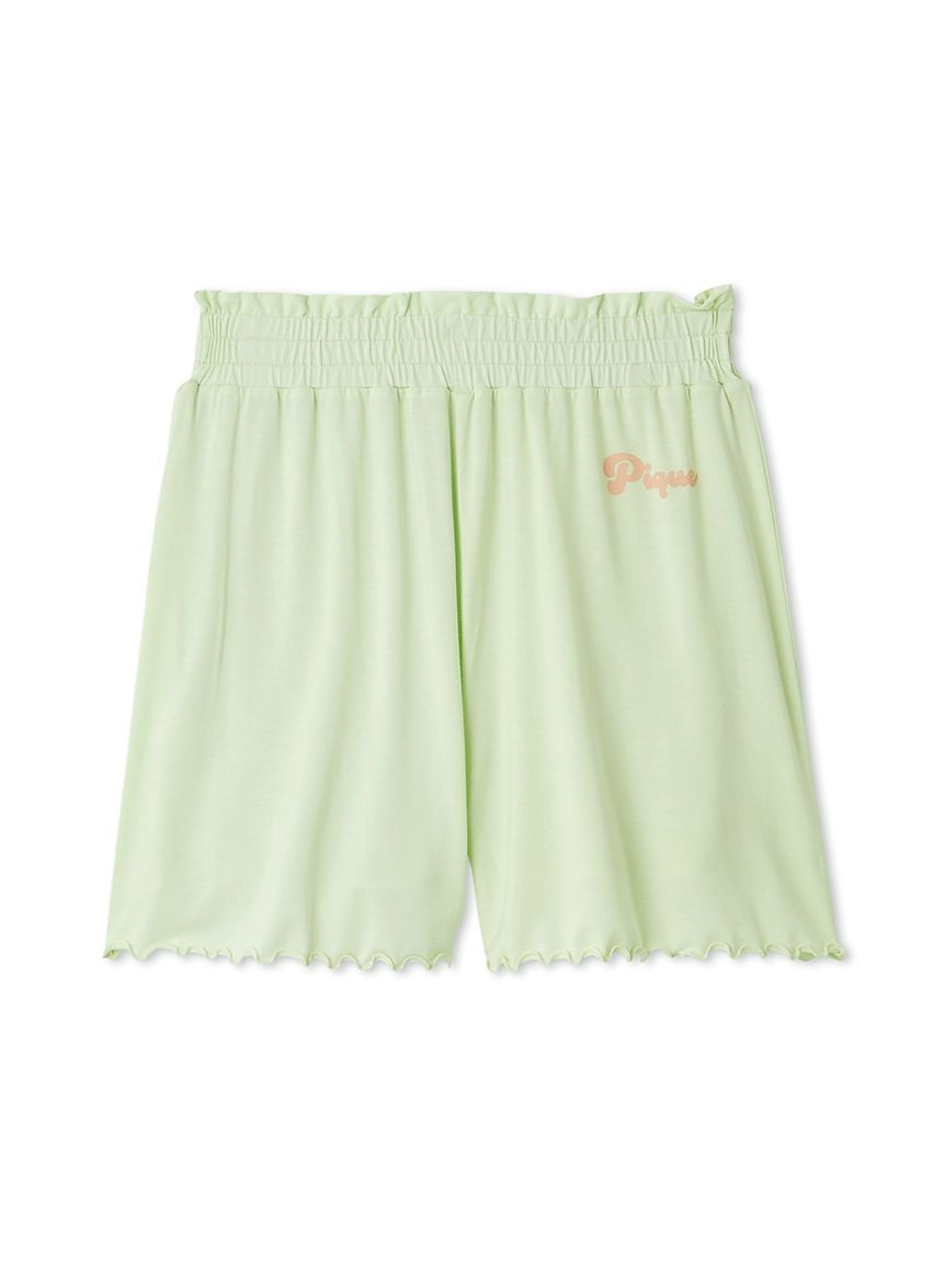 Cool Rayon Colorful Logo Shorts