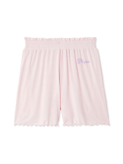 Cool Rayon Colorful Logo Shorts gelato pique
