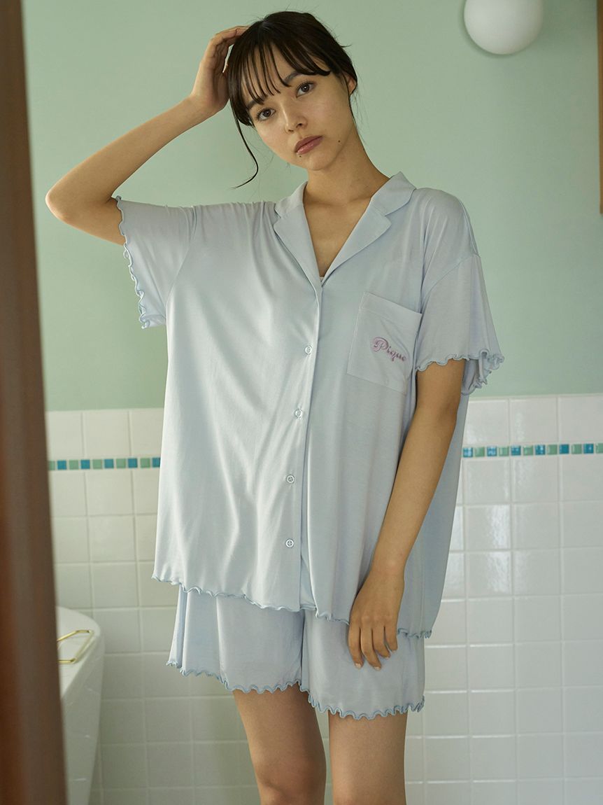 Cool Rayon Colorful Logo Shorts