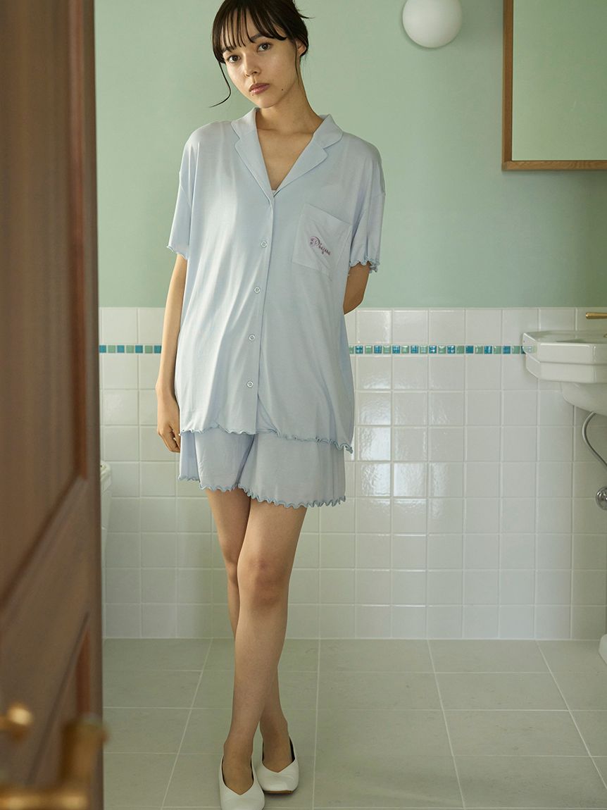 Cool Rayon Colorful Logo Shorts