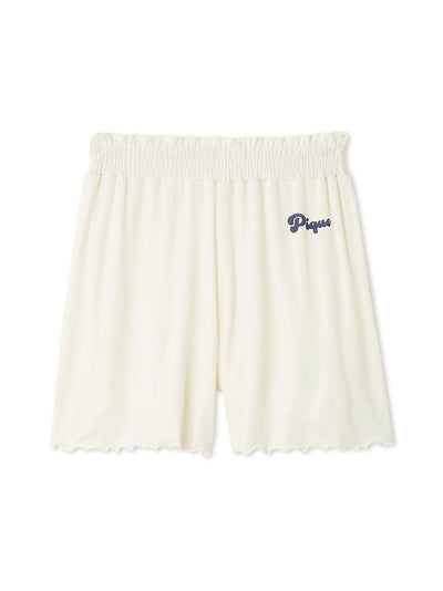 Cool Rayon Colorful Logo Shorts gelato pique