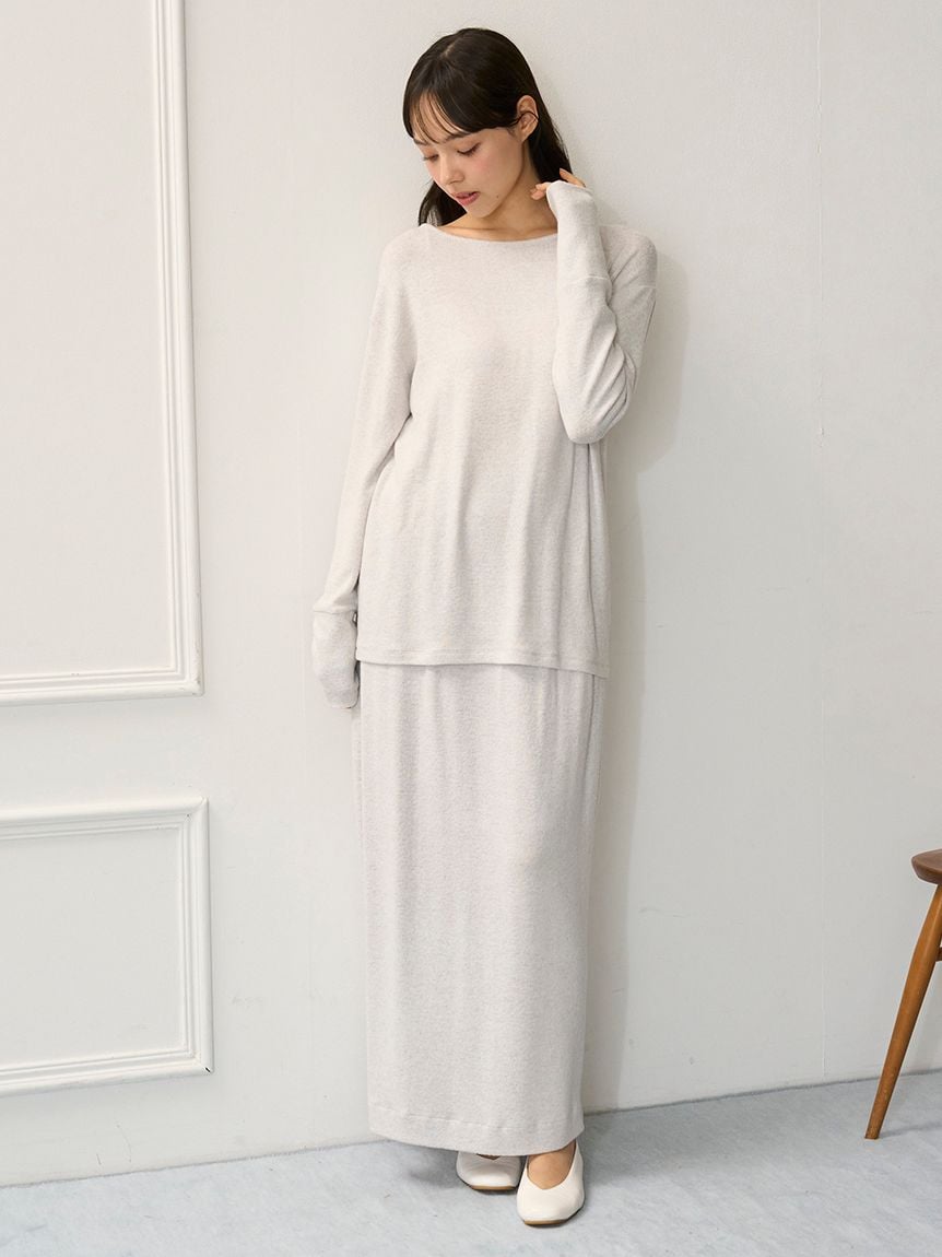 Snow Long Skirt