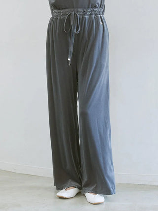 Velour Long Pants
