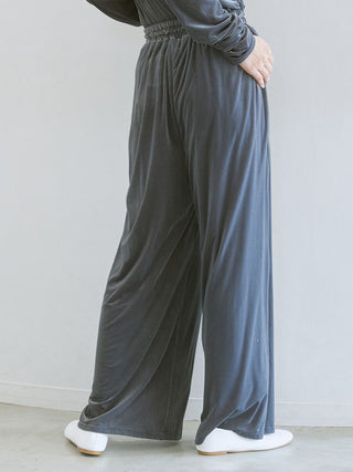 Velour Long Pants