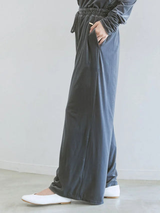 Velour Long Pants