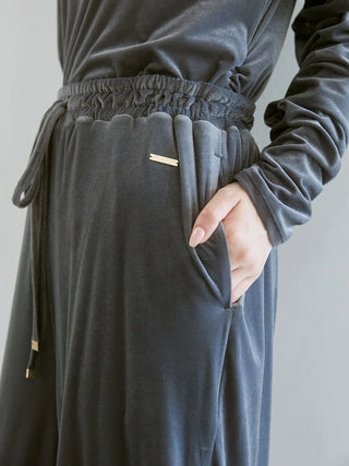 Velour Long Pants