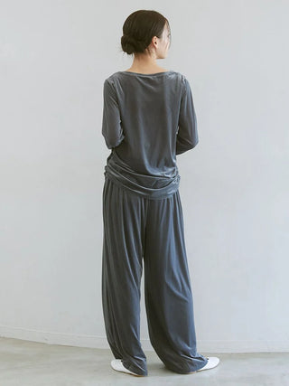 Velour Long Pants