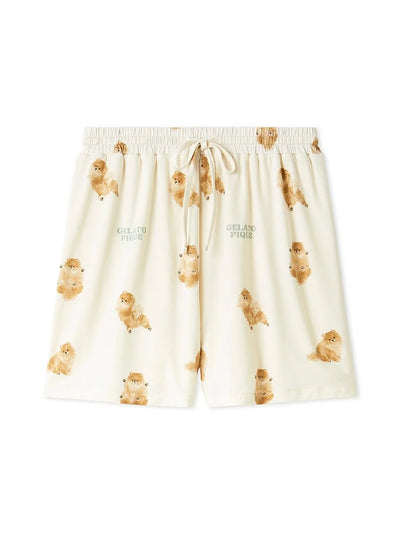 Roll Over Dog Shorts gelato pique
