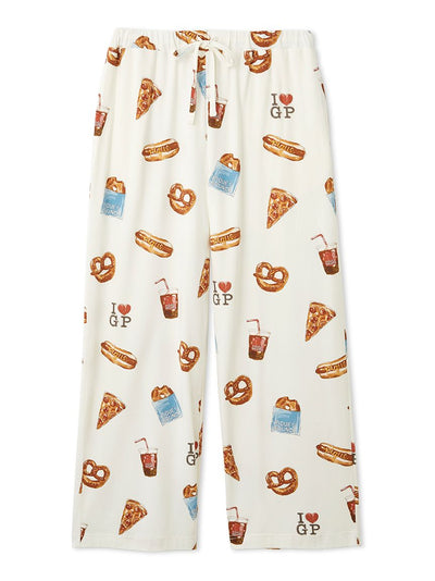 NY Food Printed Long Pants gelato pique