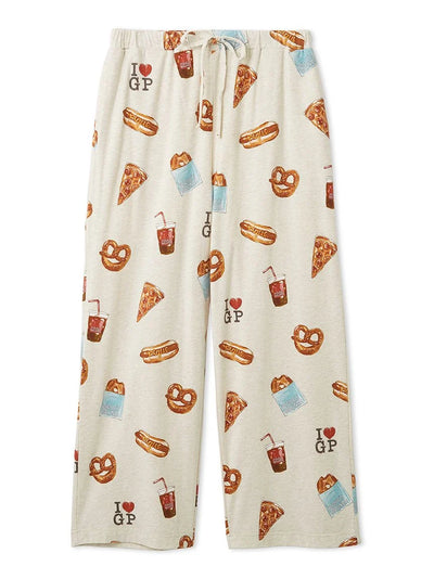 NY Food Printed Long Pants gelato pique