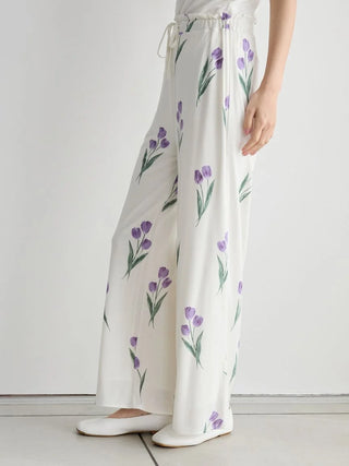 Rayon Tulip Long Pants