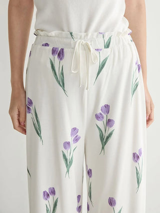 Rayon Tulip Long Pants