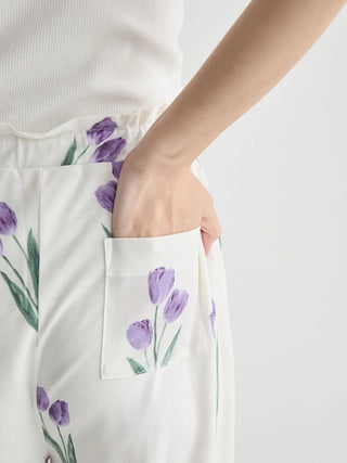 Rayon Tulip Long Pants