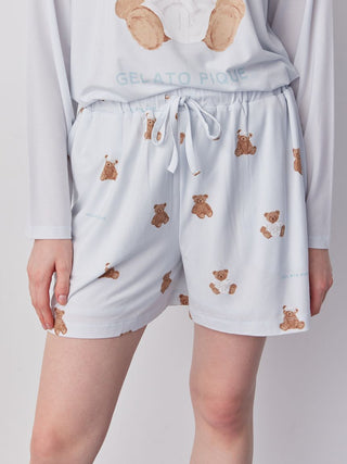 Antibacterial and Deodorizing Bathrobe Bear Shorts