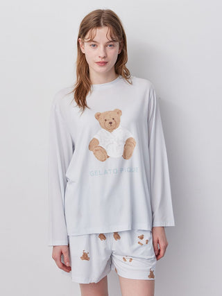 Antibacterial and Deodorizing Bathrobe Bear Shorts