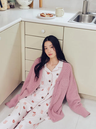 [Valentine] All-over Rayon Cut-and-sewn Pants