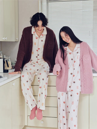 [Valentine] All-over Rayon Cut-and-sewn Pants