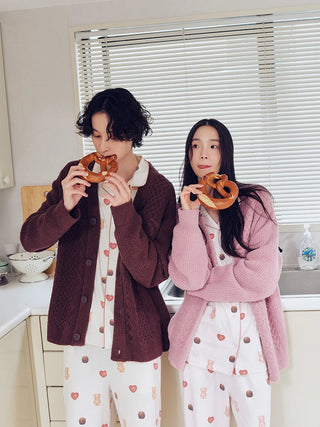 [Valentine] All-over Rayon Cut-and-sewn Pants