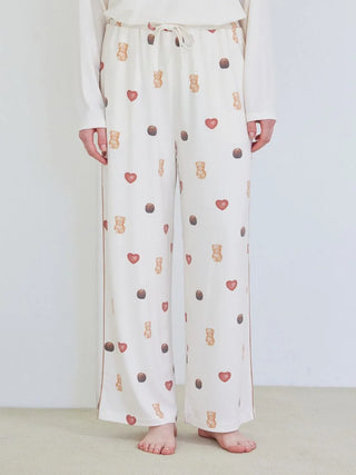 [Valentine] All-over Rayon Cut-and-sewn Pants