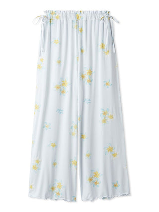 Plumeria Cool Rayon Pants