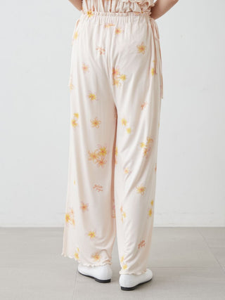 Plumeria Cool Rayon Pants