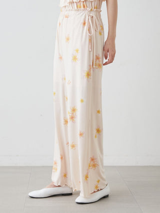 Plumeria Cool Rayon Pants