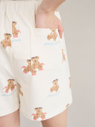 Cool-to-touch Summer Bear Shorts