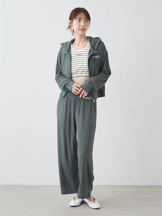 UV-cut Cool Pile Sporty Pants