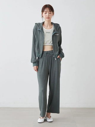 UV-cut Cool Pile Sporty Pants
