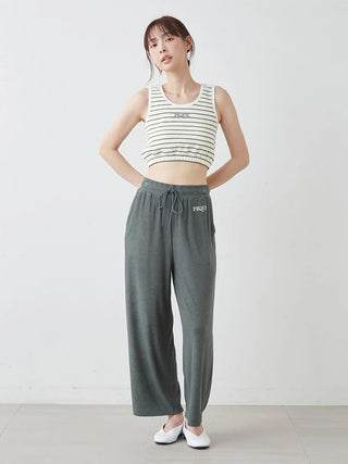 UV-cut Cool Pile Sporty Pants