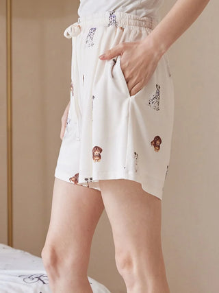 Cool-to-touch Fashionable Cats & Dogs Shorts