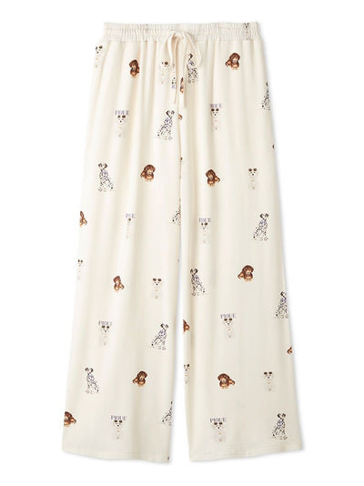 Cool-to-touch Fashionable Cats & Dogs Pants gelato pique