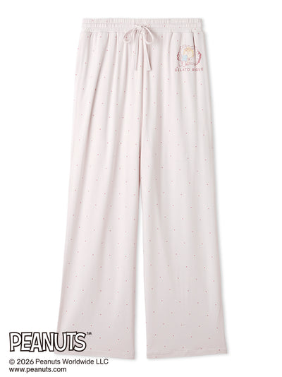 [PEANUTS] Cooling Rayon Long Pants gelato pique