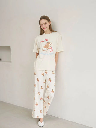 Cool-to-touch Summer Bear Pants