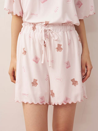 Pique Motifs Shorts