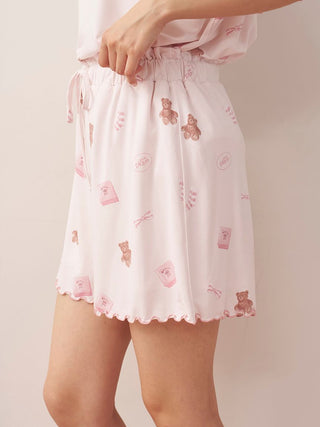 Pique Motifs Shorts