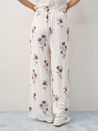 Cool Rayon Cosmos Printed Pants
