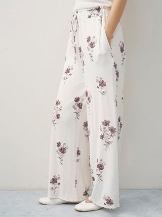 Cool Rayon Cosmos Printed Pants