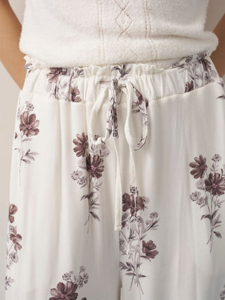 Cool Rayon Cosmos Printed Pants