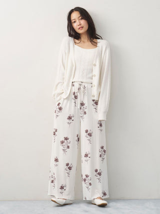 Cool Rayon Cosmos Printed Pants