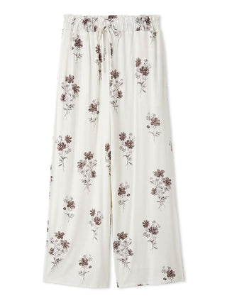 Cool Rayon Cosmos Printed Pants