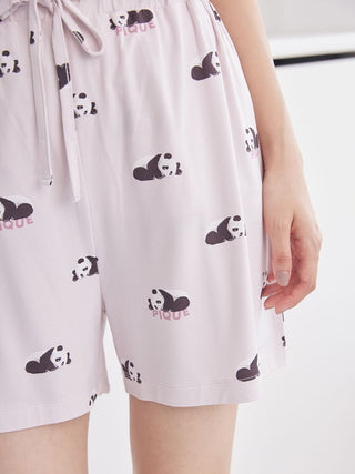 Cool Rayon Sleeping Panda Shorts