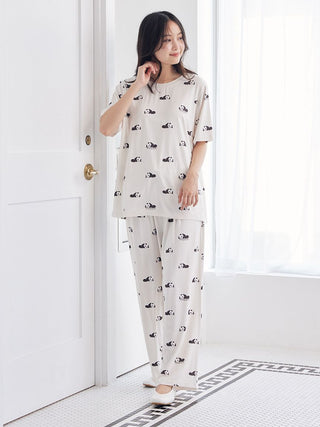 Cool Rayon Sleeping Panda Pants