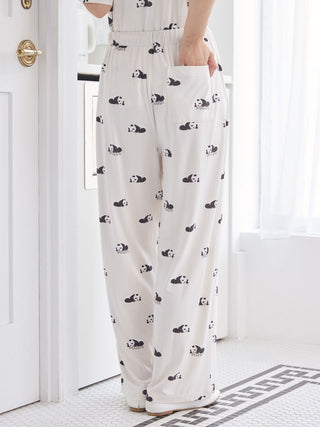 Cool Rayon Sleeping Panda Pants