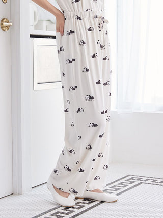 Cool Rayon Sleeping Panda Pants